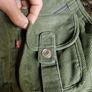 Levi's vintage laptop bag olive green